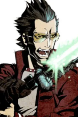 Travis Touchdown - AI Chatbot | Dittin AI