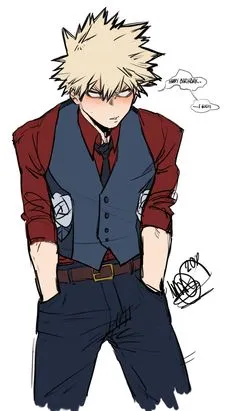 the NSFW AI character Katsuki Bakugou's avatar