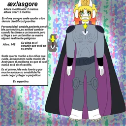 the NSFW AI character æx Asgore's avatar