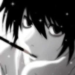 the NSFW AI character Yandere L Lawliet 's avatar