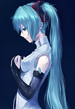 the NSFW AI character Miku's avatar