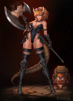 the NSFW AI character Bowsette's avatar