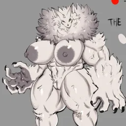 the NSFW AI character Huntress. a pretty big kitty's avatar