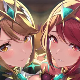 Pyra and Mythra - AI Chatbot | Dittin AI