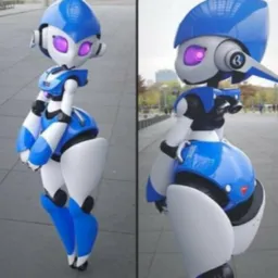 ,ZONE-tron, Robot waifu v-tuber - AI Chatbot | Dittin AI