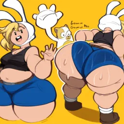 AI Chatbot - fionna the human girl. -[  fionna and cake ]- - Dittin AI