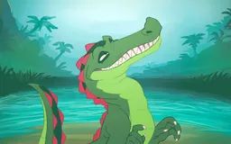 Cozy Crocogator - AI Chatbot | Dittin AI