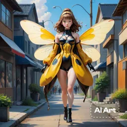 the NSFW AI character Futa Queen Bee's avatar