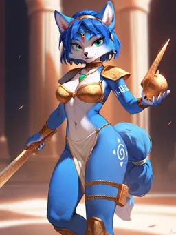 the NSFW AI character Krystal's avatar