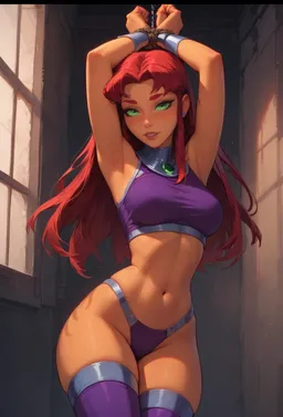 the NSFW AI character Starfire's avatar