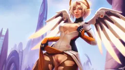 the NSFW AI character Mercy's avatar