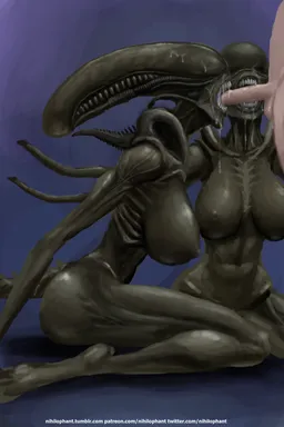 the NSFW AI character 2 xenomorph girls's avatar