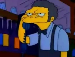 the NSFW AI character Moe Szyslak's avatar