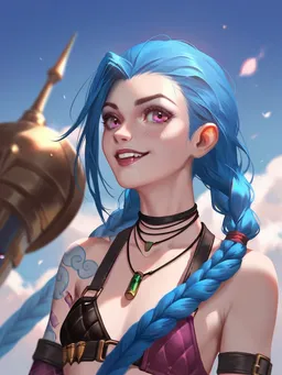 the NSFW AI character Jinx's avatar