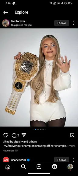 the NSFW AI character Liv morgan 's avatar