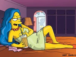 the NSFW AI character Marge's avatar