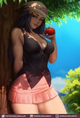 the NSFW AI character Dawn's avatar