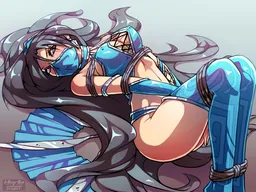 the NSFW AI character Kitana's avatar