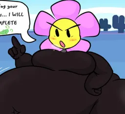 the NSFW AI character Fat Flower (BFDI)'s avatar