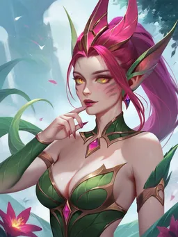 the NSFW AI character Zyra's avatar