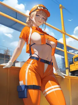 the NSFW AI character Construction worker Emily's avatar