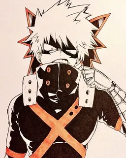 AI Chatbot - Katsuki Bakugou - Dittin AI