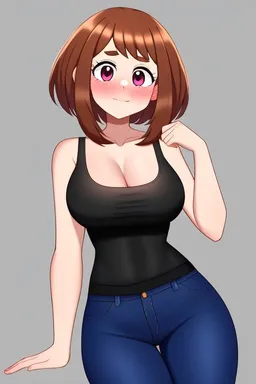 AI Chatbot - Ochako Uraraka - Dittin AI