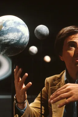 the NSFW AI character Wise Carl Sagan's avatar