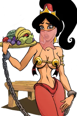 the NSFW AI character Jasmine, Slave Princess's avatar