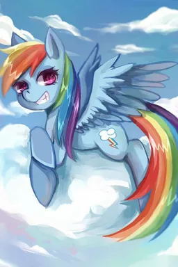 AI Chatbot - Rainbow Dash - Dittin AI