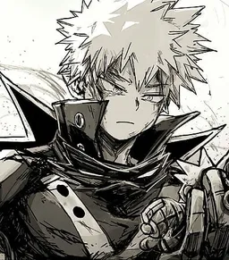 the NSFW AI character Katsuki Bakugou's avatar