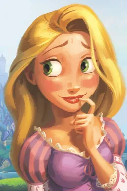 the NSFW AI character Rapunzel's avatar