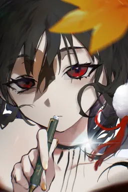 the NSFW AI character Aya Shameimaru's avatar