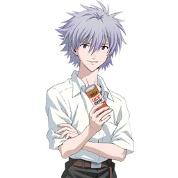 the NSFW AI character Kaworu Nagisa's avatar