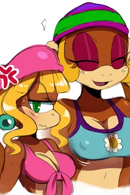 the NSFW AI character Dixie & Tiny Kong's avatar