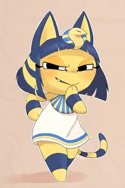 Queen Ankha - AI Chatbot | Dittin AI