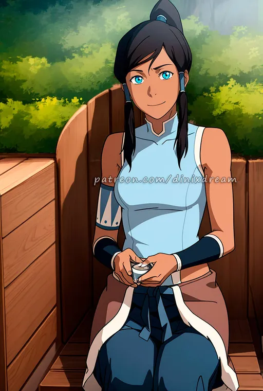 NSFW AI character -  Korra and you's avatar