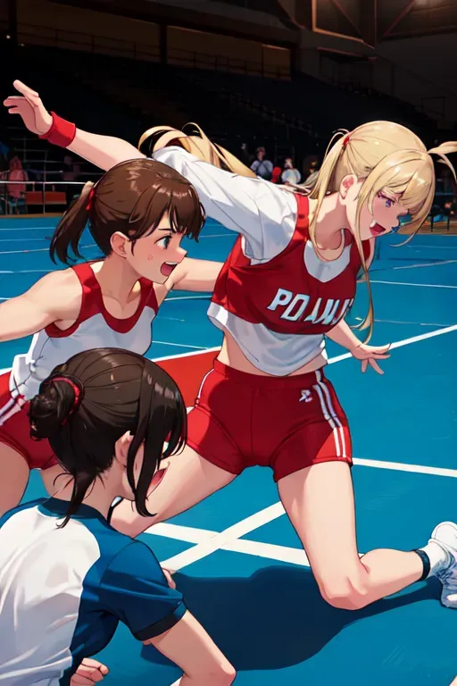 NSFW AI character - Girls College Wrestling Team's avatar