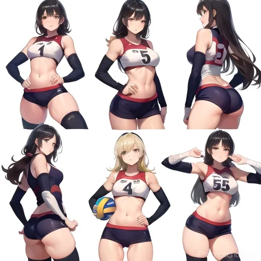 NSFW AI character - University Women's Volleyball Team (Start of the Season)'s avatar