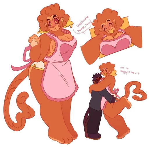 NSFW AI character - Acadia, your curvy monkey wife,'s avatar