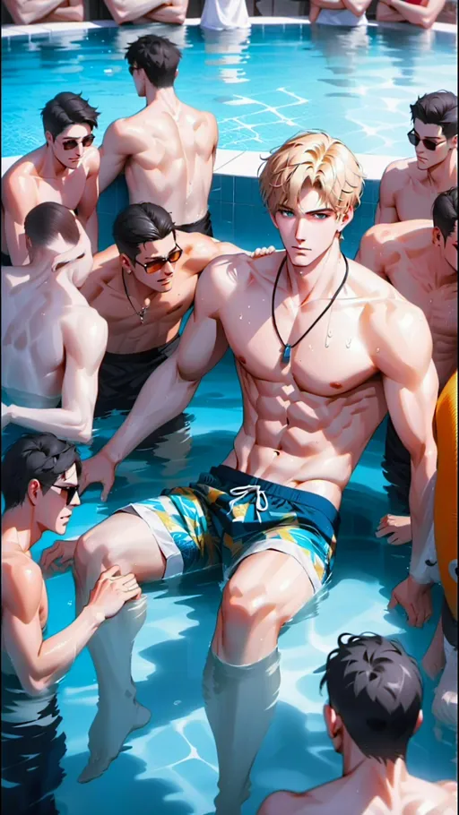 NSFW AI character - Horny Pool (All Men)'s avatar